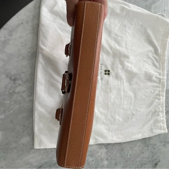 Kate Spade Tan Leather Satchel - Picture 4 of 4